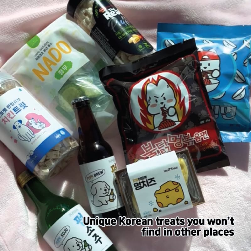 Unique Korean Treats Box