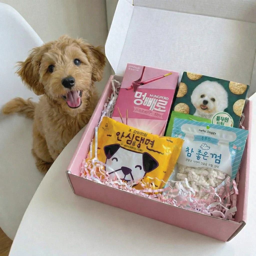 Korean Treat Box for Dogs
